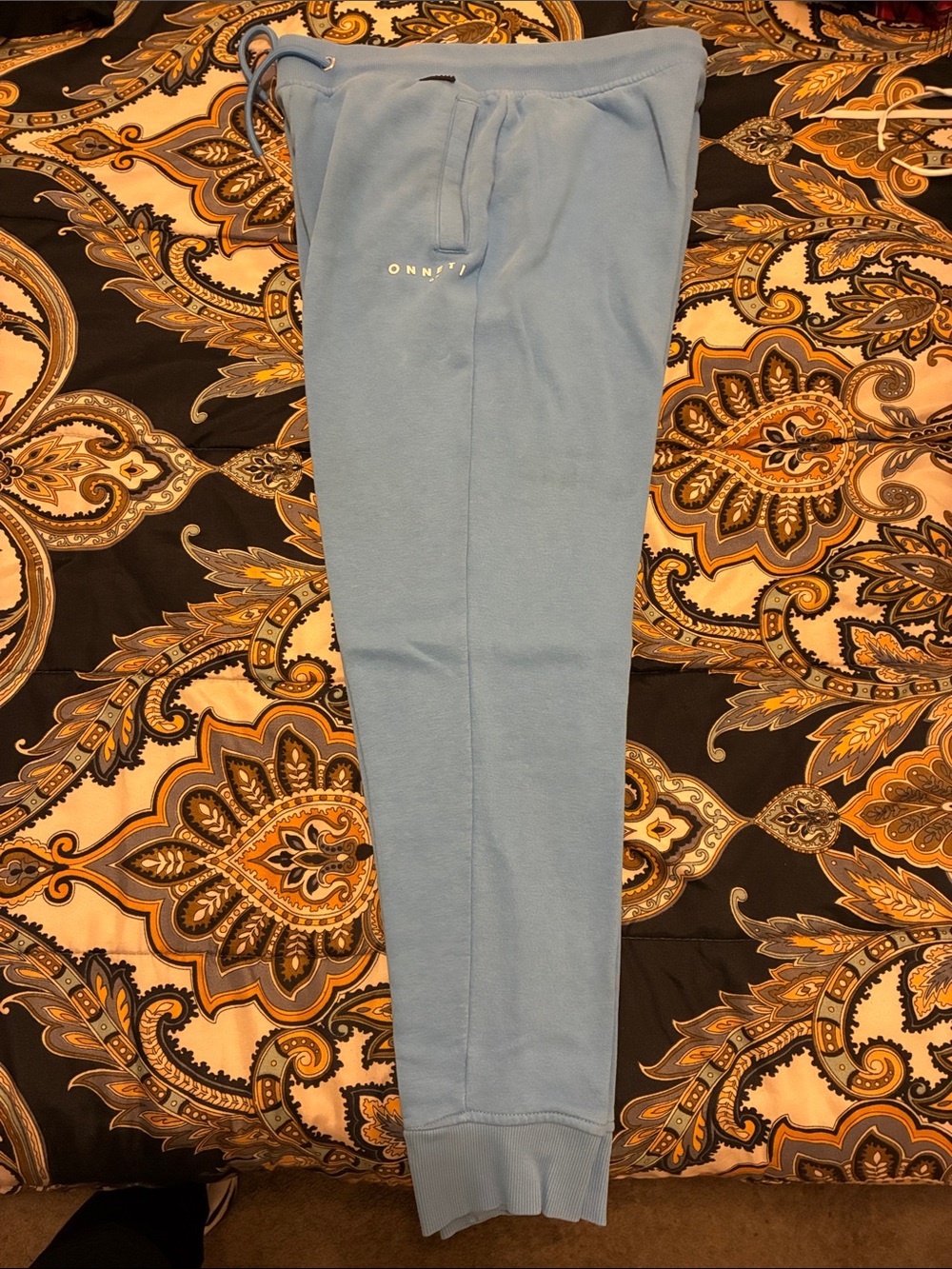 Light Blue Men's Slim Jogger Sweatpants